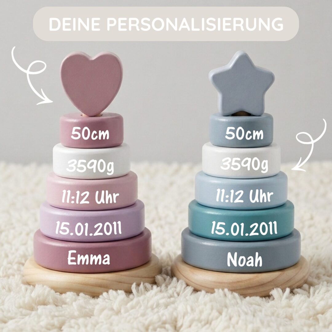 Personalisierbare Stapeltürme – Bild 2