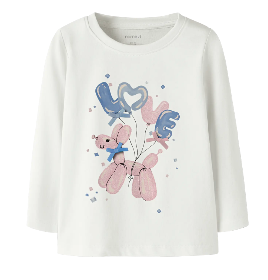NAME IT | Langarmshirt Cloud Dancer | NMFNEOMON | 13259517